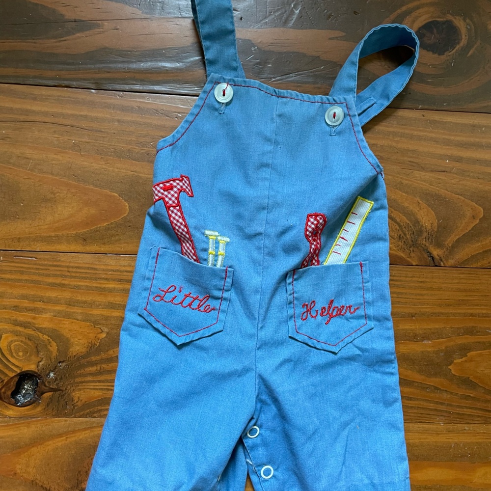 Vintage Baby Shortalls